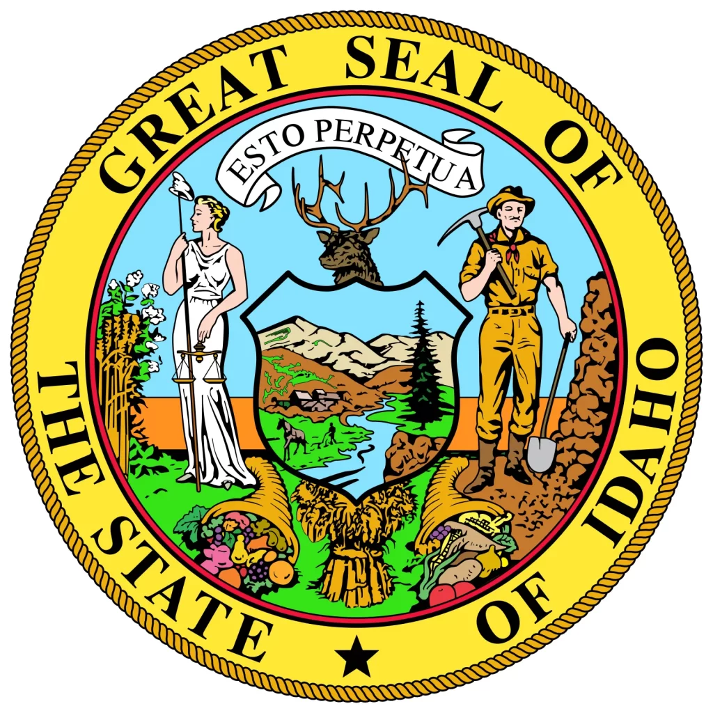 state-seal-design-Idaho-shield-figure-side-1866 (6)